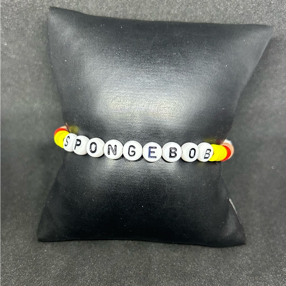 Spongbob Squarepants Heishi Bracelet